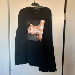Ariana Grande Photo Face Long Sleeve Shirt